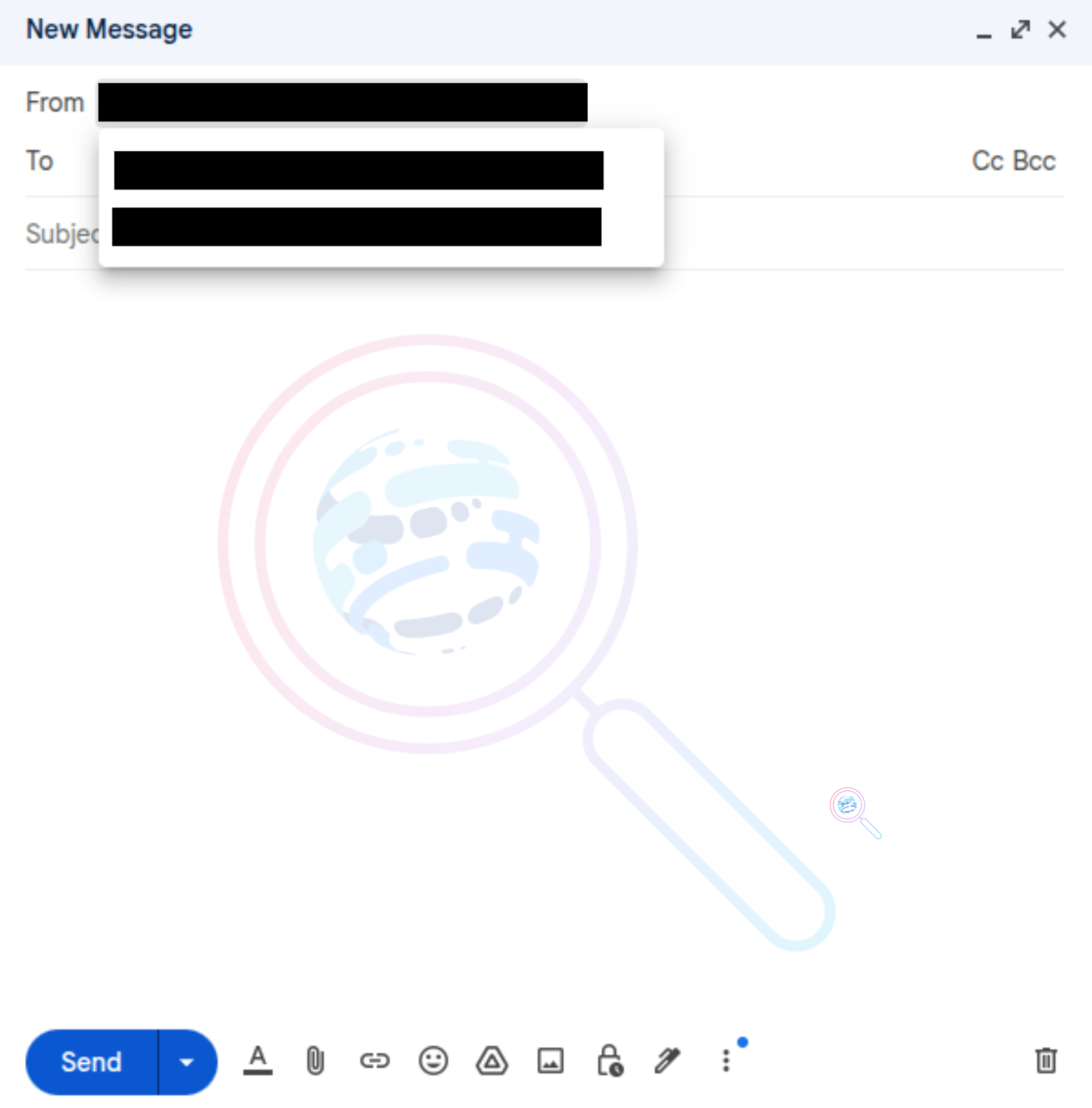 Test email composition